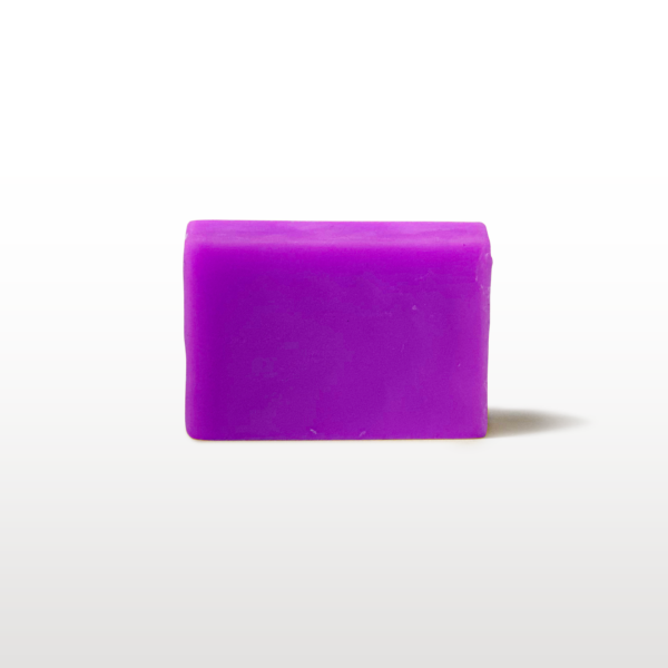 A bar of purple wax